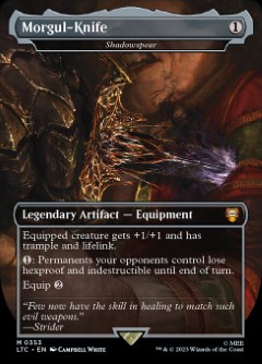 Shadowspear - Morgul-Knife The Lord of the Rings- Tales of Middle-earth Commander decks Topper